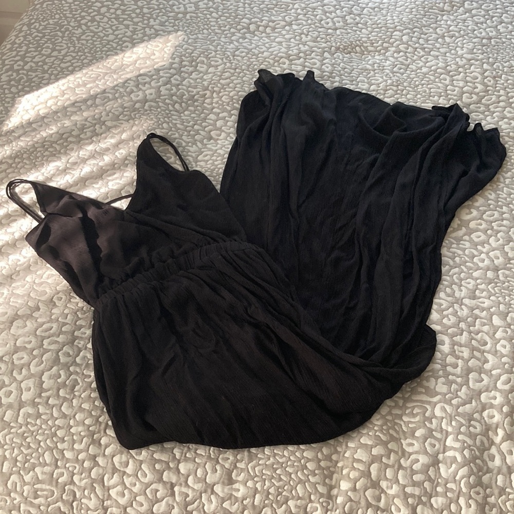 Lulus lost in paradise black maxi dress. Women’s XS